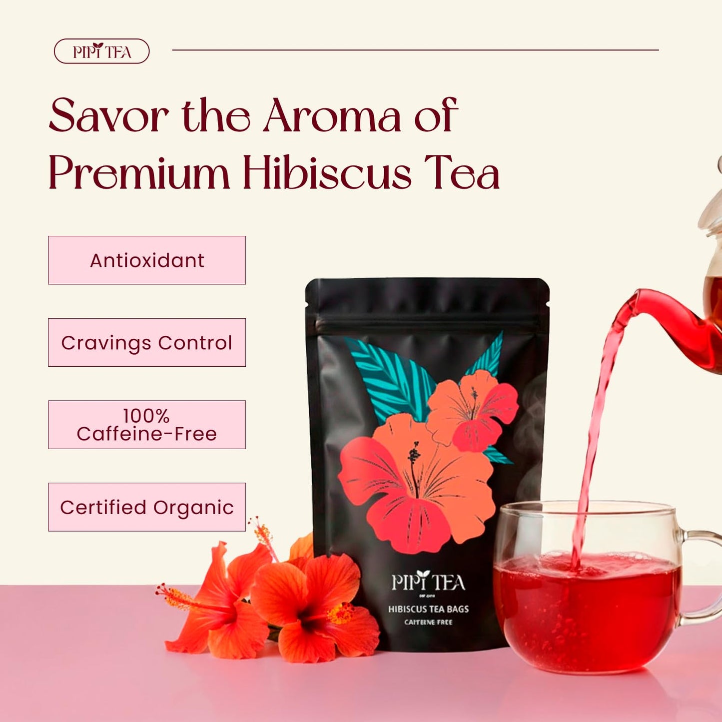 PIPY TEA™ Premium Hibiscus
