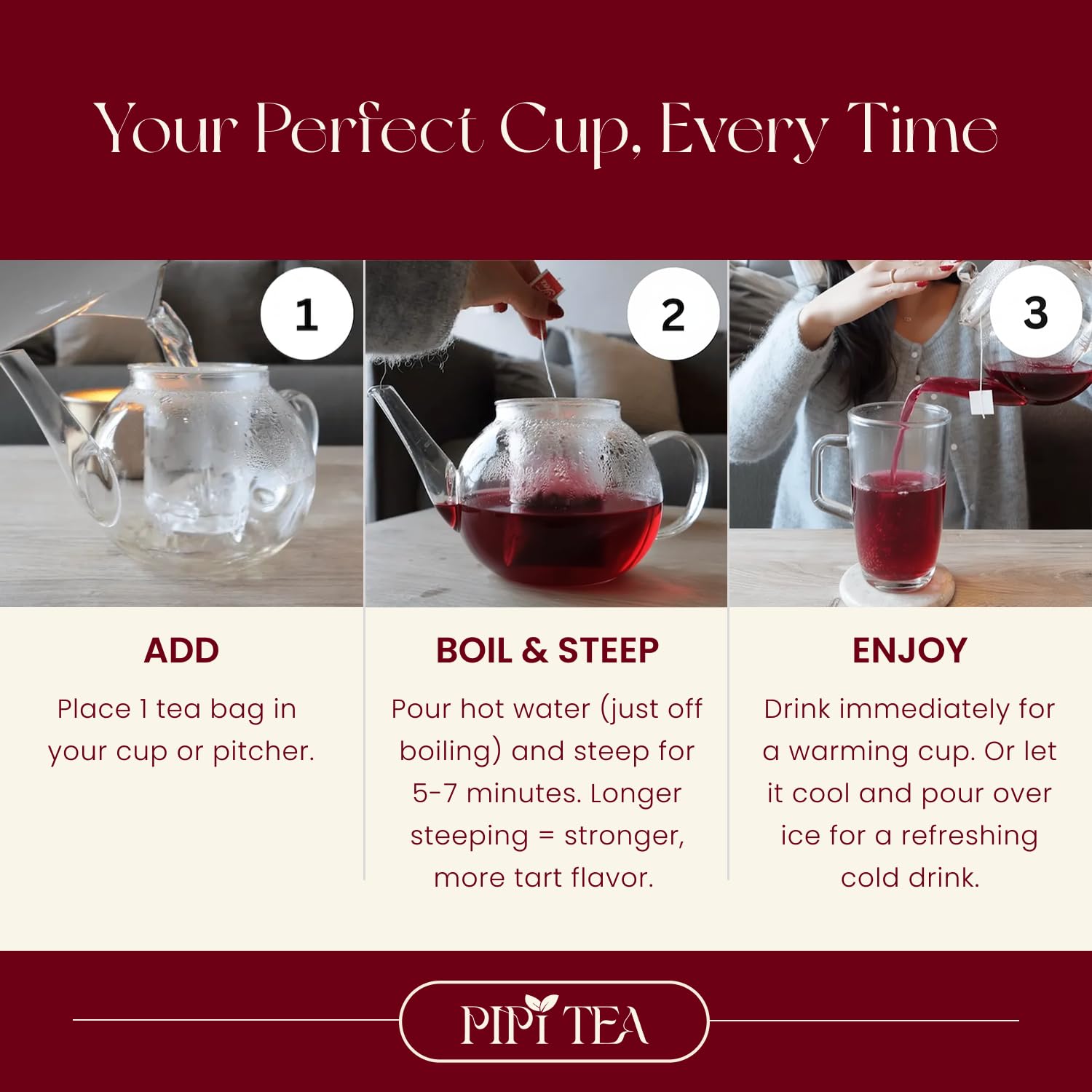 PIPY TEA™ Premium Hibiscus