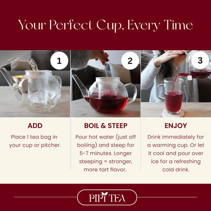 PIPY TEA™ Premium Hibiscus