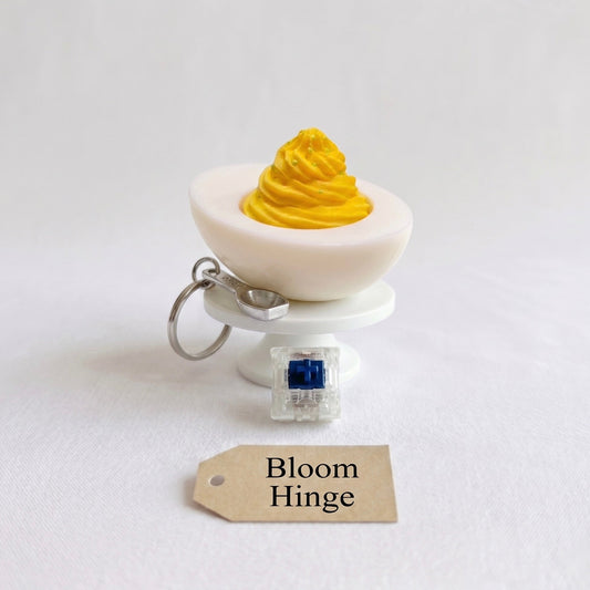 Deviled Egg Clicker Keychain